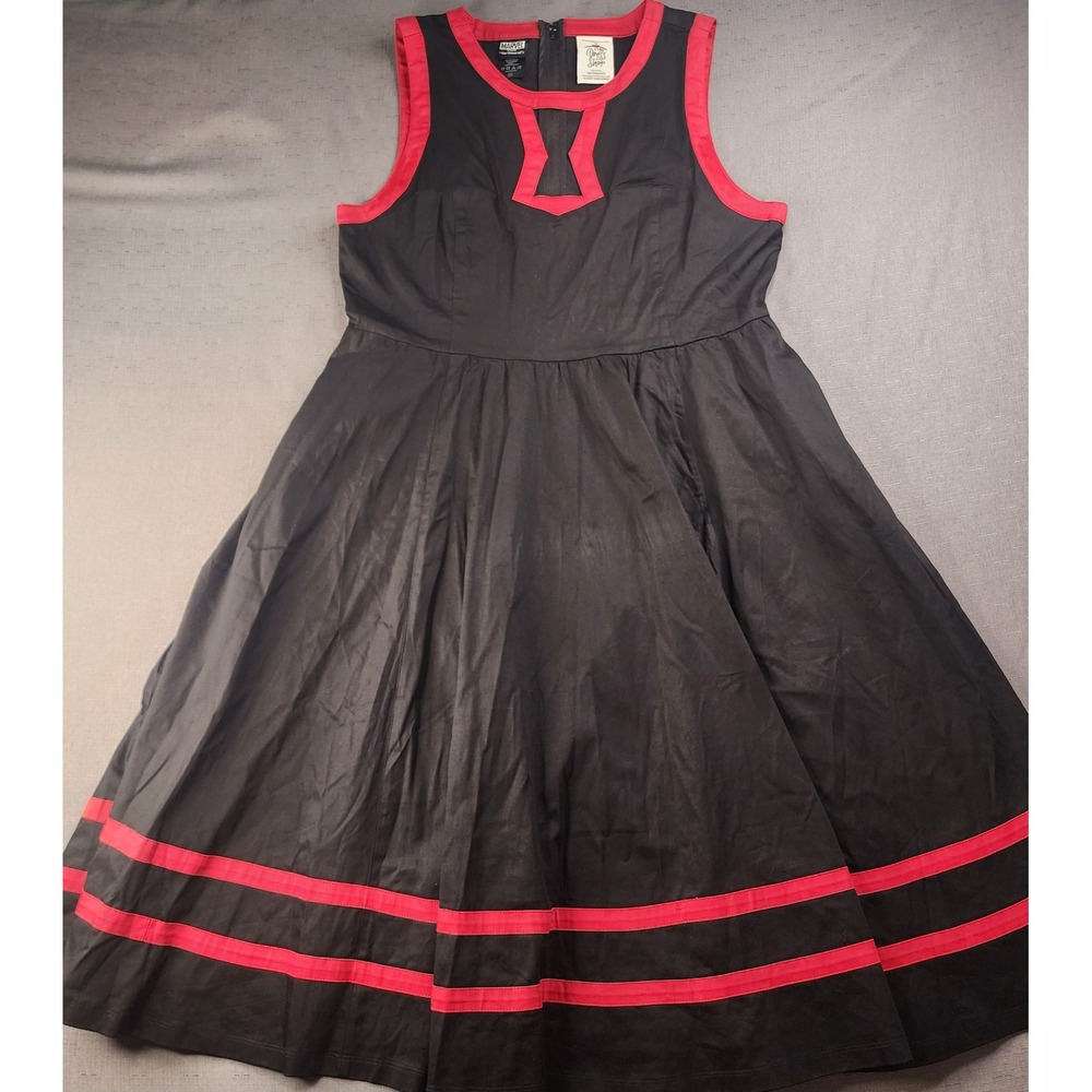 Marvel Her Universe Black Widow Dress Disney Parks The Dress Shop XL Black Red